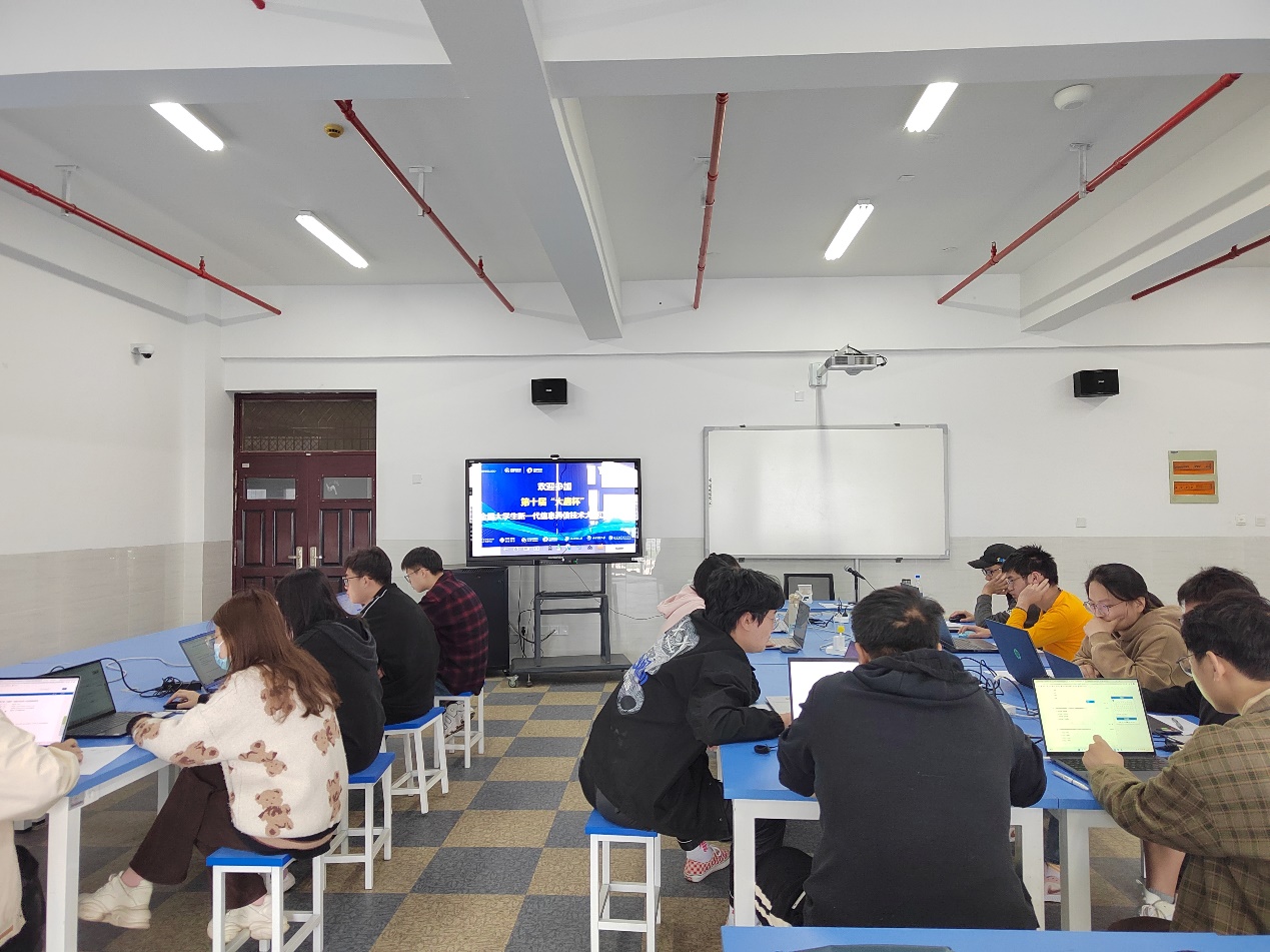 计算机与信息工程学院成功举办第十届“大唐杯”全国大学生新一代信息通信技术大赛江苏省赛区南通理工学院分赛点比赛